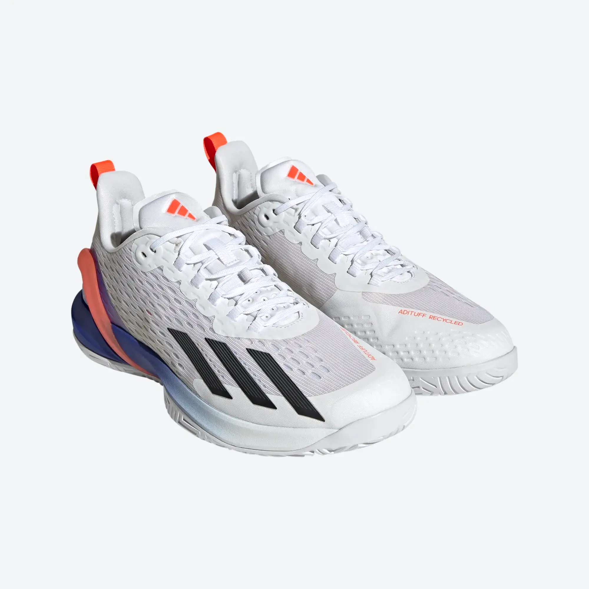 adidas Adizero Cybersonic men tennis shoes - White/Blue/Red GY9634