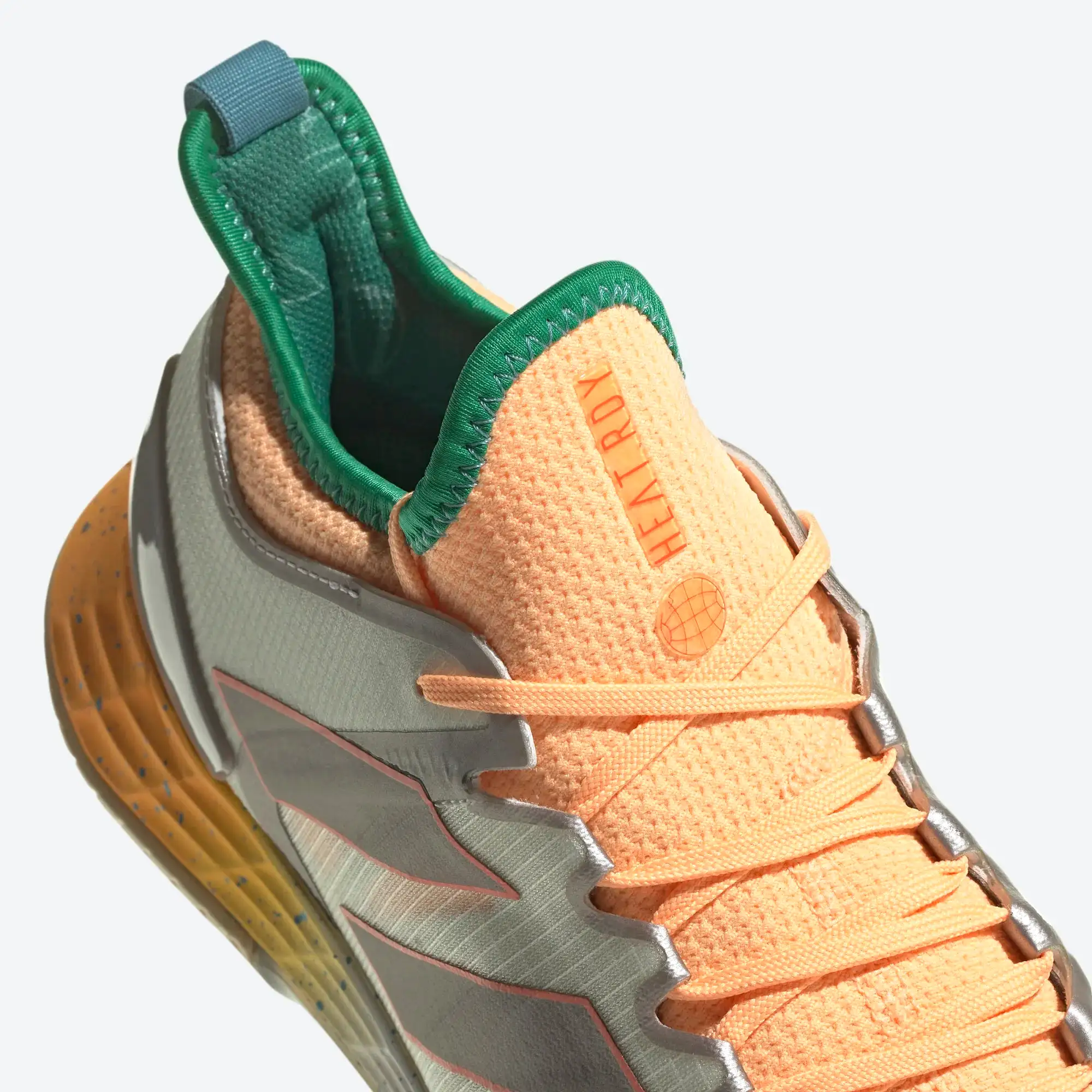 adidas Adizero Ubersonic 4 men tennis shoes - Taumet/Orange HQ8389