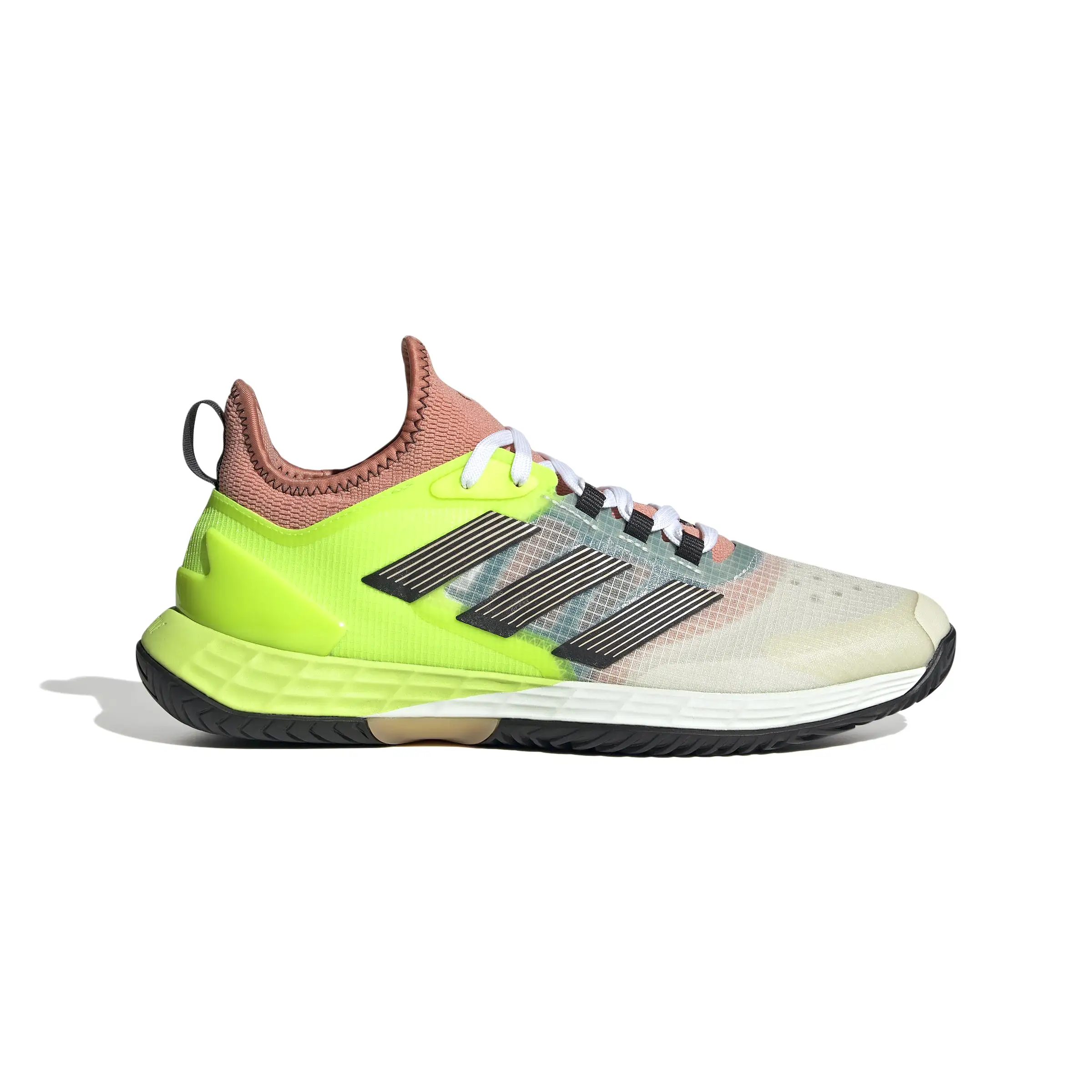 adidas Adizero Ubersonic 4.1 men tennis shoes - Off White/Carbon/Lemon IG5714