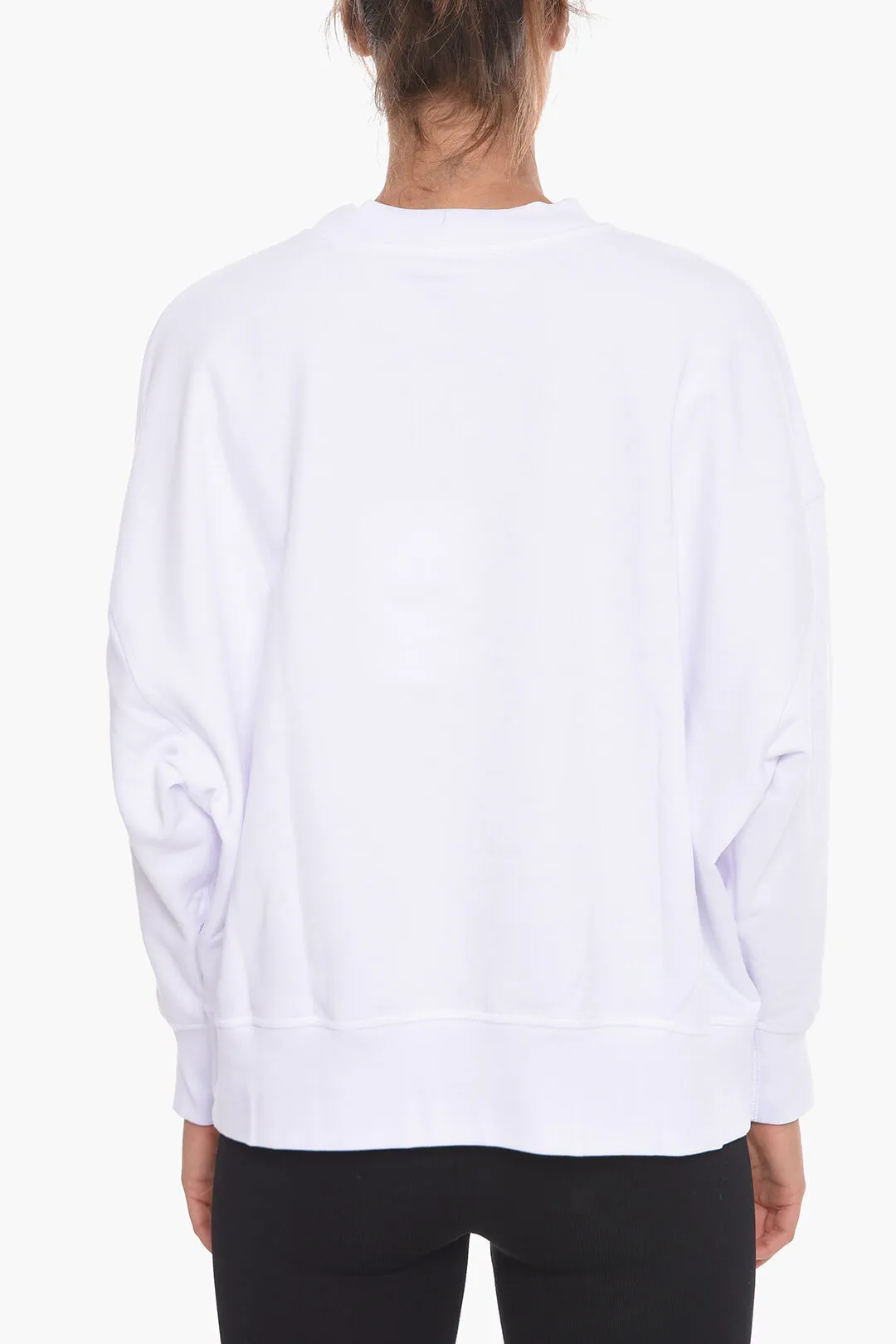 alexander mcqueen  |Long Sleeves Cotton Logo Hoodies & Sweatshirts