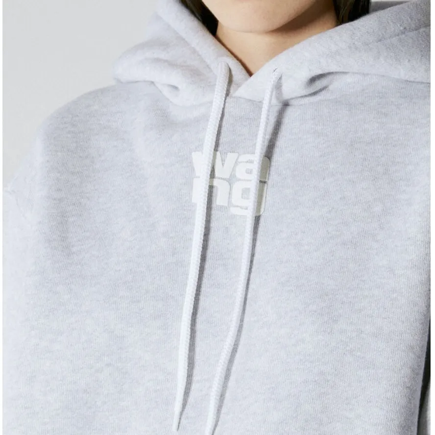 Alexander Wang  |Long Sleeves Cotton Logo Hoodies & Sweatshirts