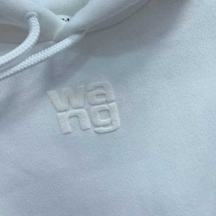 Alexander Wang  |Unisex Plain Logo Hoodies & Sweatshirts