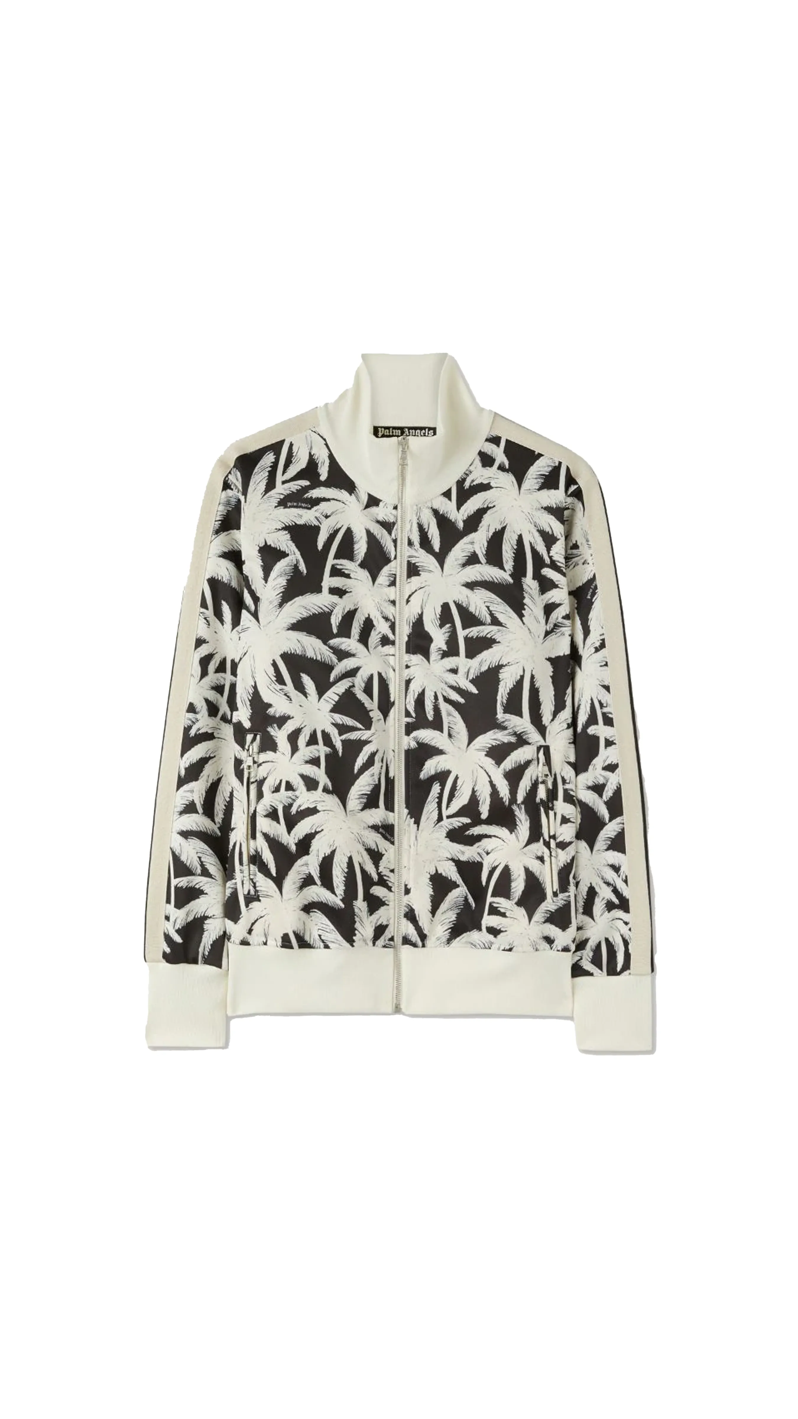 All Over Palms Track Jacket - Black\White