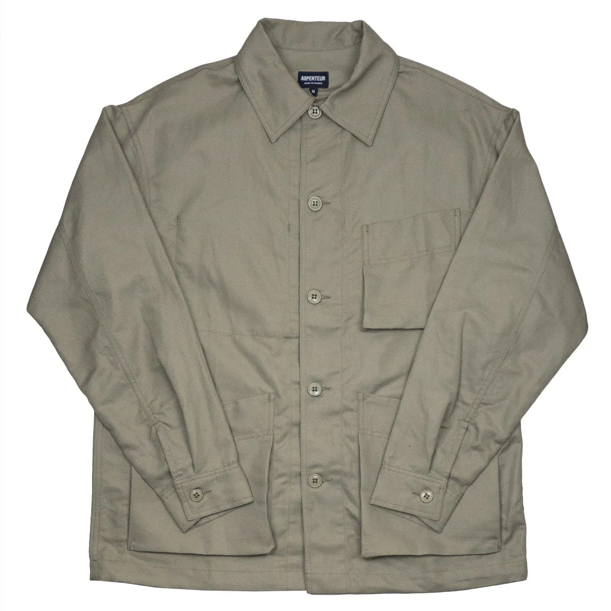 Arpenteur - ADN Cotton / Linen Gabardine Jacket - Stone