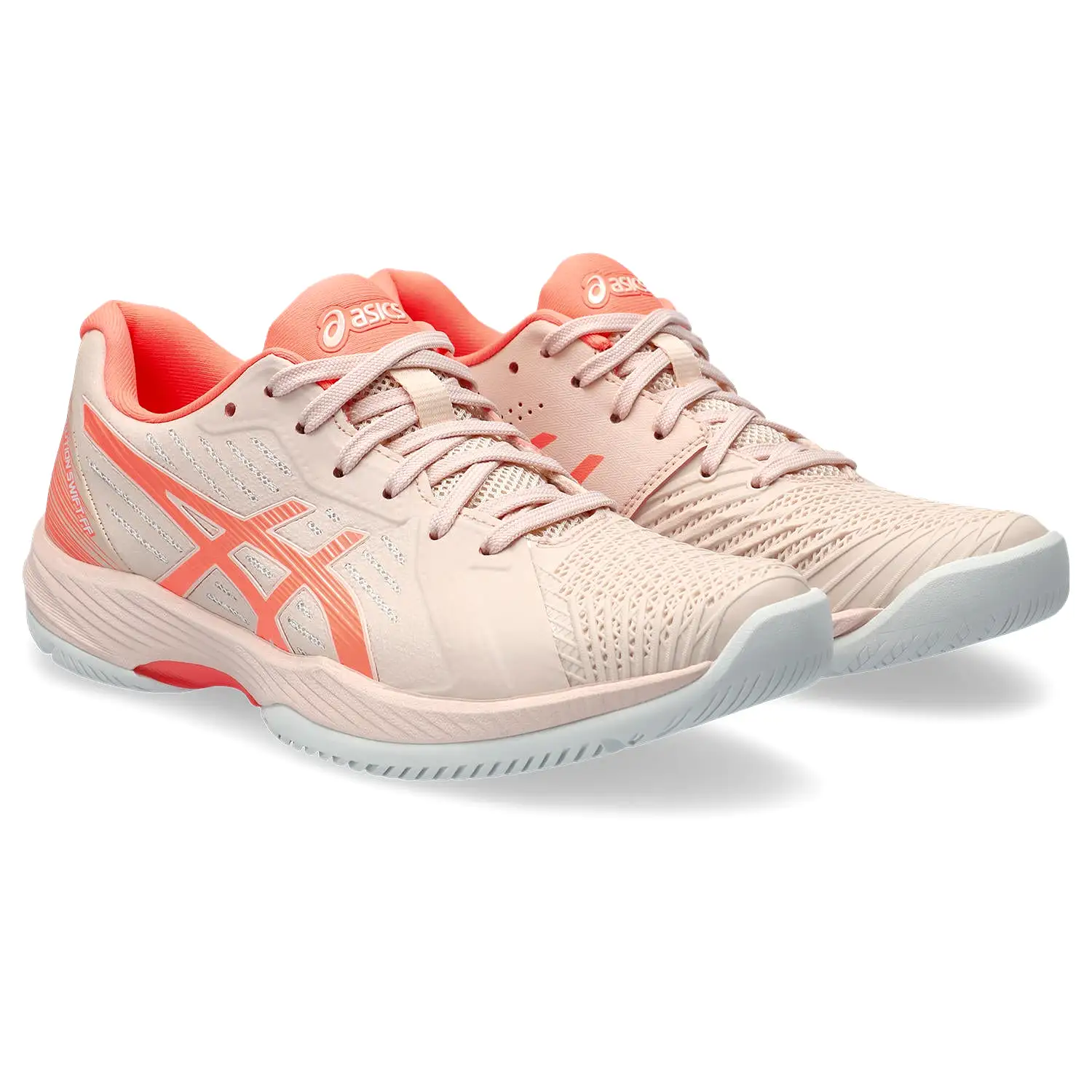 Asics Solution Swift FF women's tennis shoes 197.701 Pearl/Coral