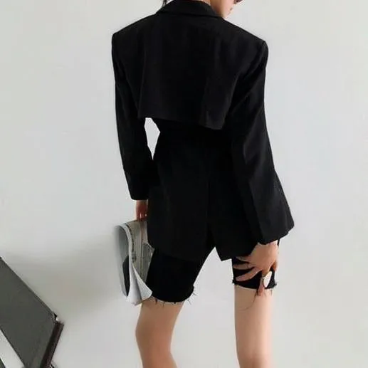 AYLAN BELTED BLAZER