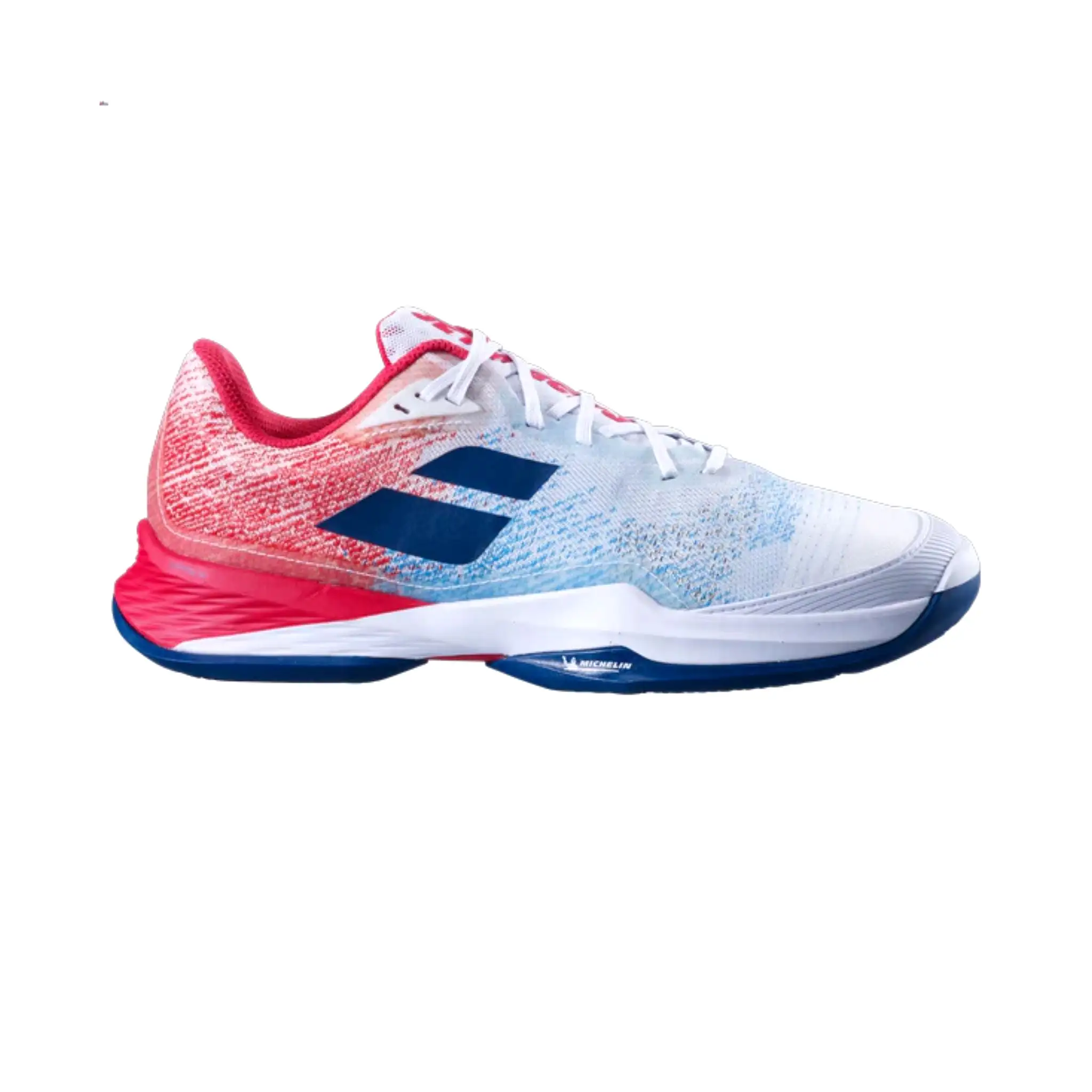 Babolat Jet Mach 3 All Court Men's Shoes [White/Blue]