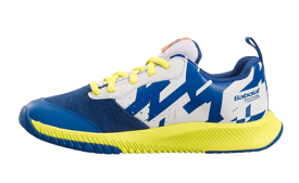 Babolat Pulsion Junior All Court Shoes [Blue/Yellow]