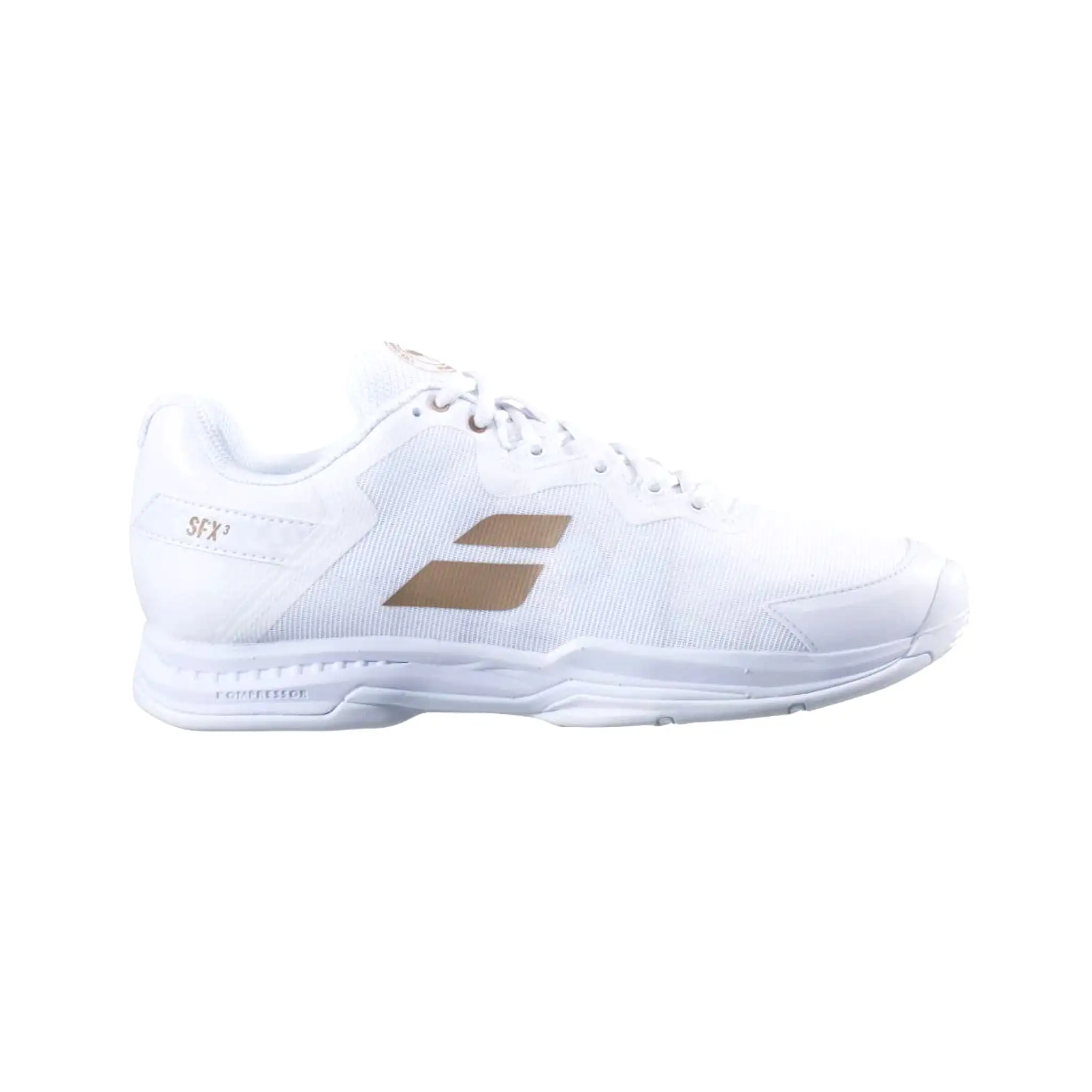 Babolat SFX3 All Court Wimbledon Women's Shoes [White/Gold]