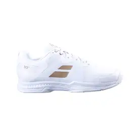 Babolat SFX3 All Court Wimbledon Women's Shoes [White/Gold]