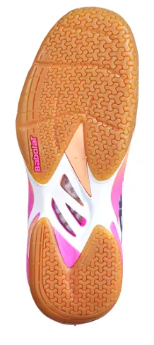 Babolat Shadow Tour Women's Indoor Court Shoes [White/Pink]