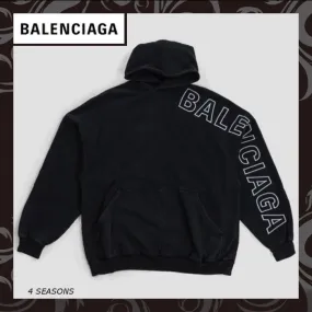 BALENCIAGA  |Long Sleeves Cotton Logo Luxury FX Advantage / Exclusive