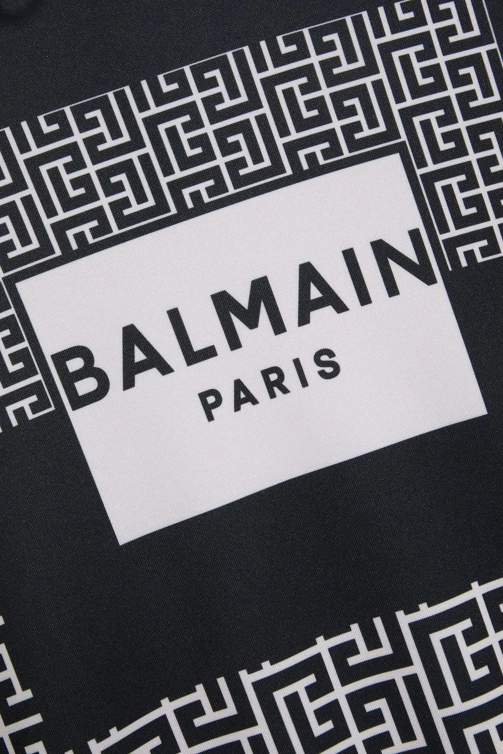 BALMAIN  |Monogram Bi-color Long Sleeves Luxury Hoodies