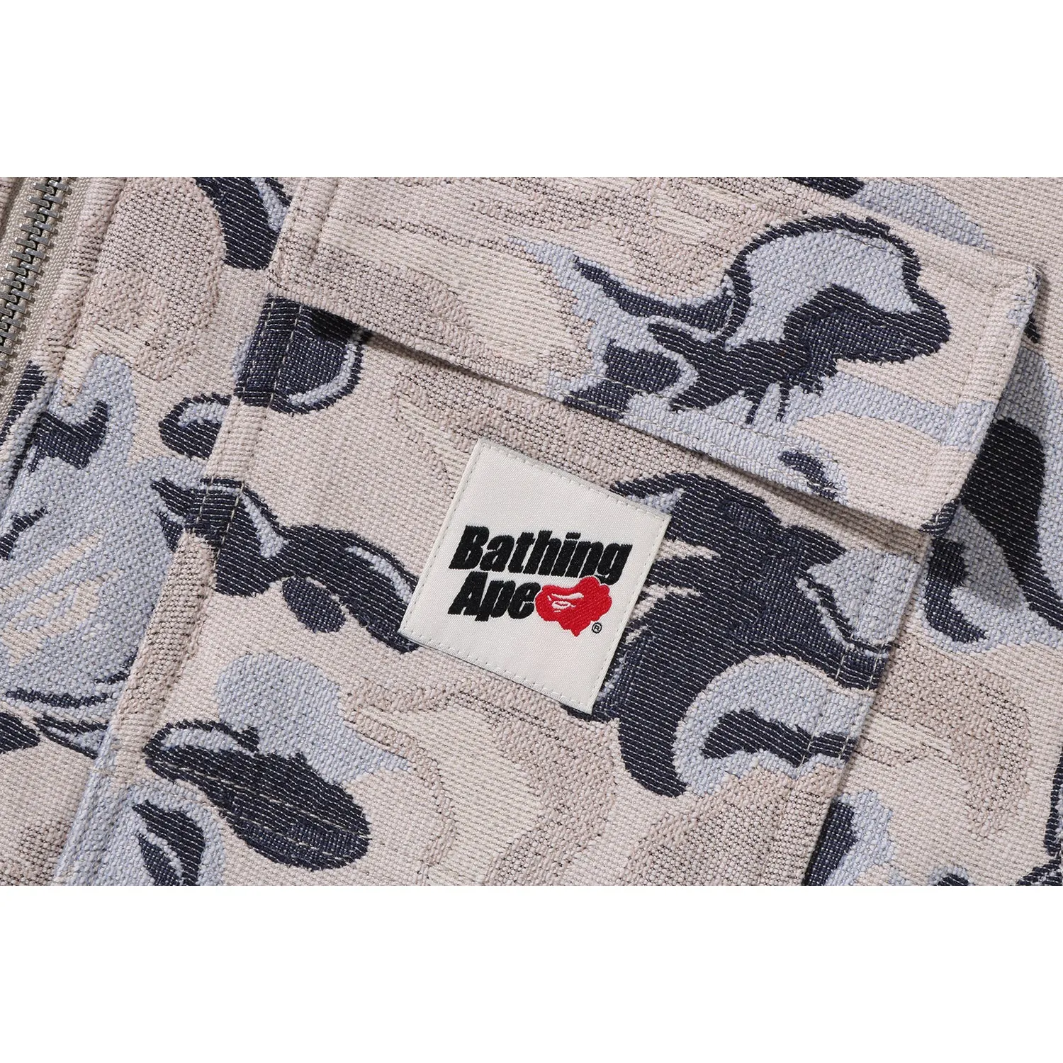 BAPE ART CAMO GOBELIN WORK JACKET MENS