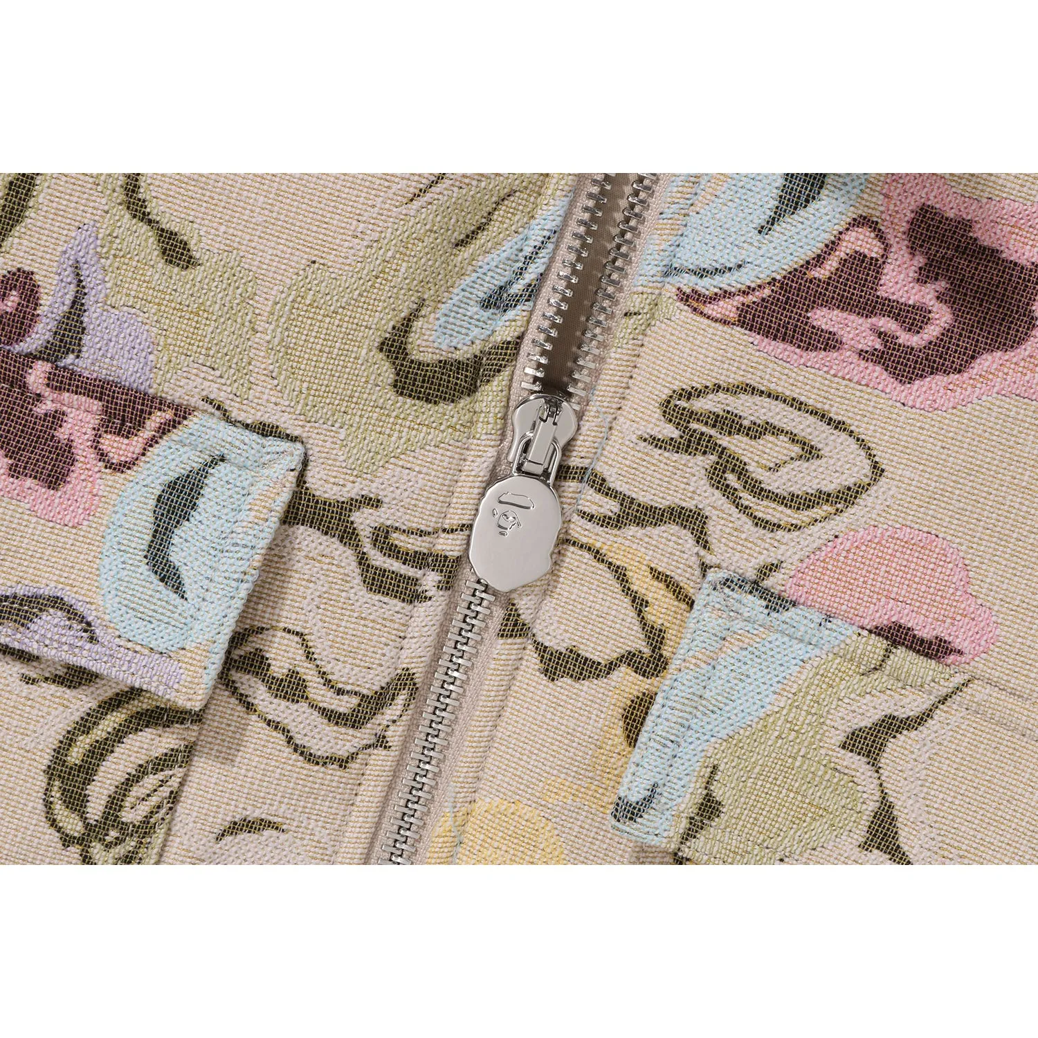 BAPE ART CAMO GOBELIN WORK JACKET MENS