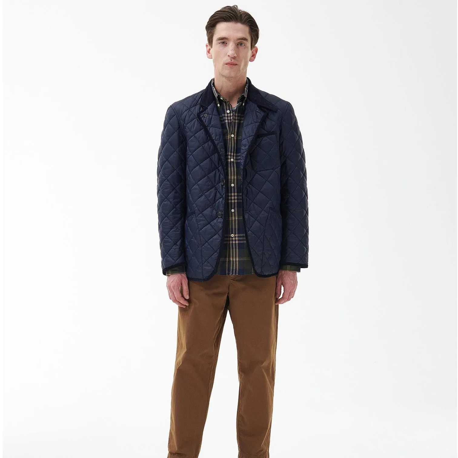 Barbour Men's Modern Liddesdale Quilted Jacket in Navy