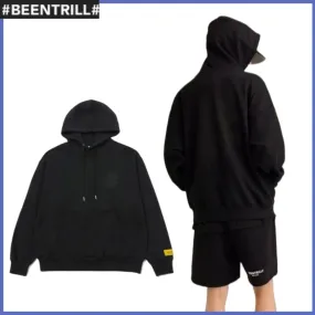 BEEN TRILL  |Unisex Plain Logo Hoodies