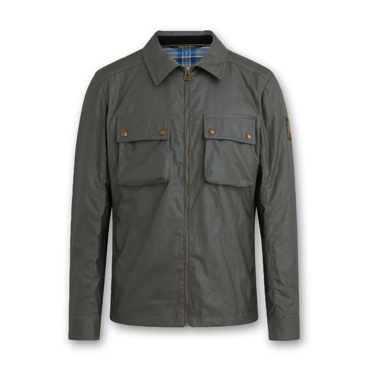 Belstaff - Dunstall Waxed Jacket in Granite Grey