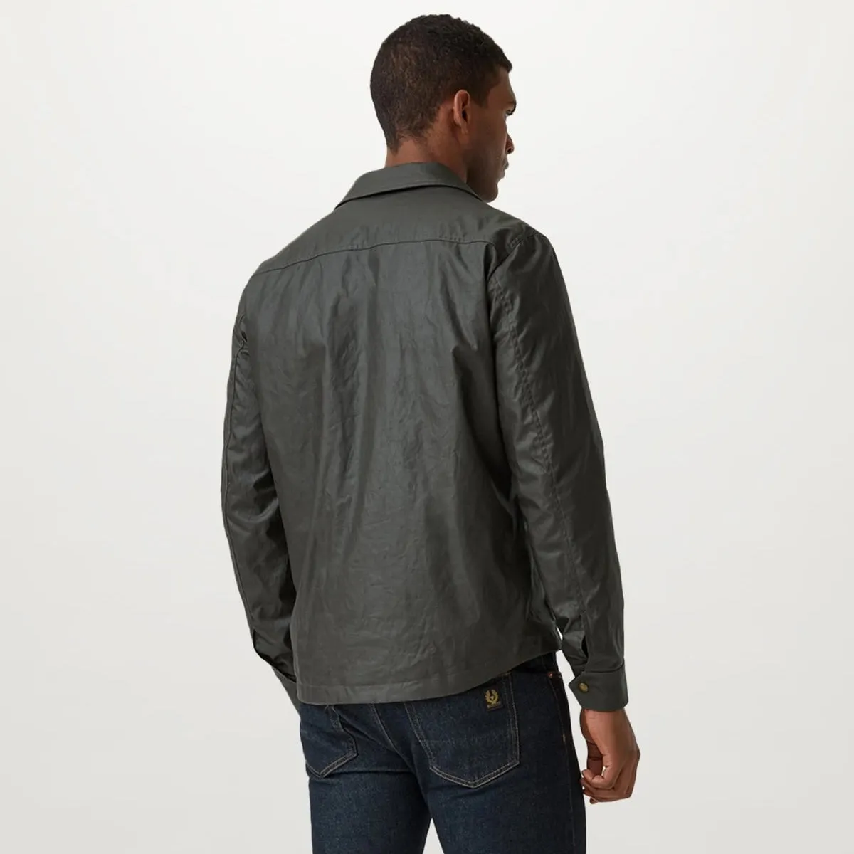 Belstaff - Dunstall Waxed Jacket in Granite Grey