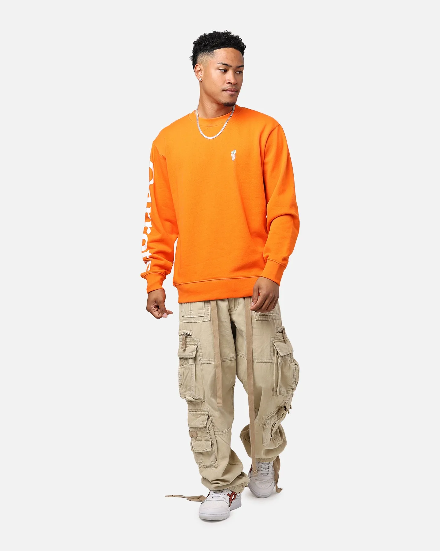 Carrots By Anwar Woodmark Crewneck Orange