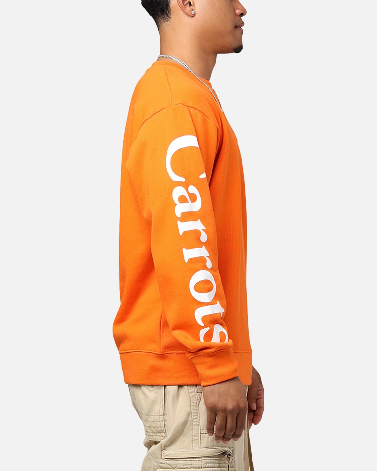 Carrots By Anwar Woodmark Crewneck Orange