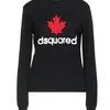 D SQUARED2  |Wool Long Sleeves Plain Hoodies & Sweatshirts