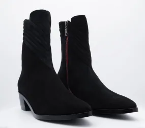 DONNA BOOT BLACK SUEDE