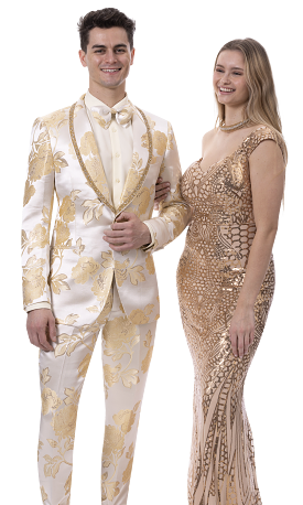 EJ Samuel Gold Suit JP121