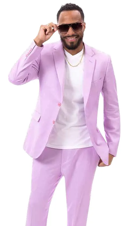 EJ Samuel Lilac Suit M2792