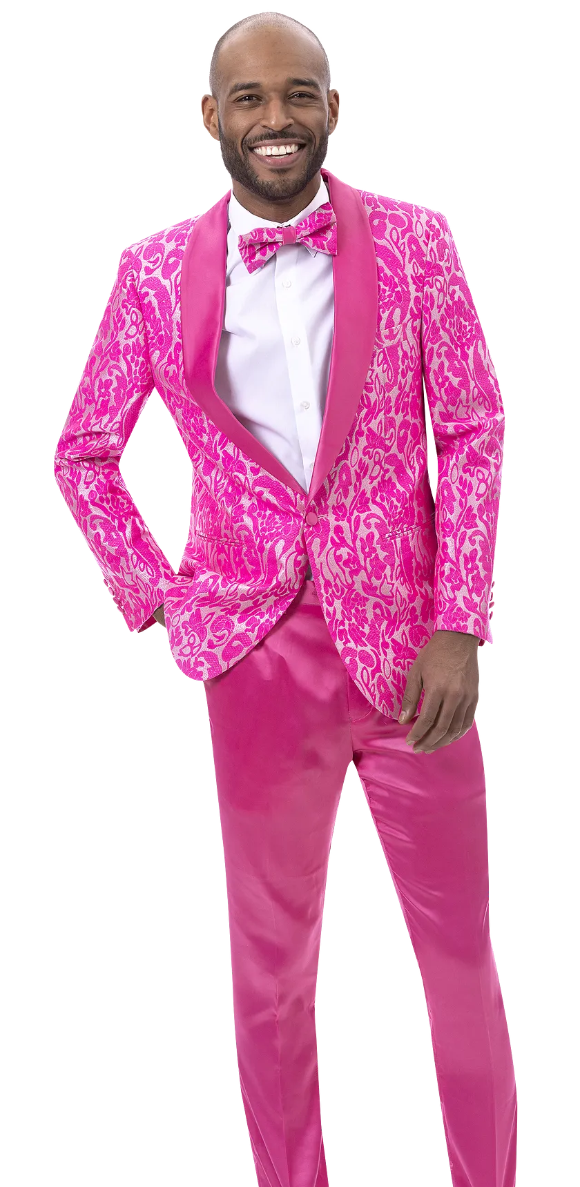 EJ Samuel Pink Suit JP114