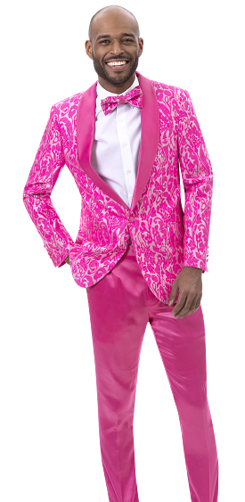 EJ Samuel Pink Suit JP114