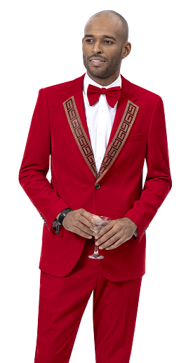 EJ Samuel Red Suit JP110