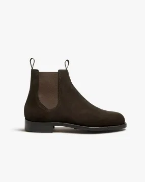 Elfvik – Dark Brown Suede