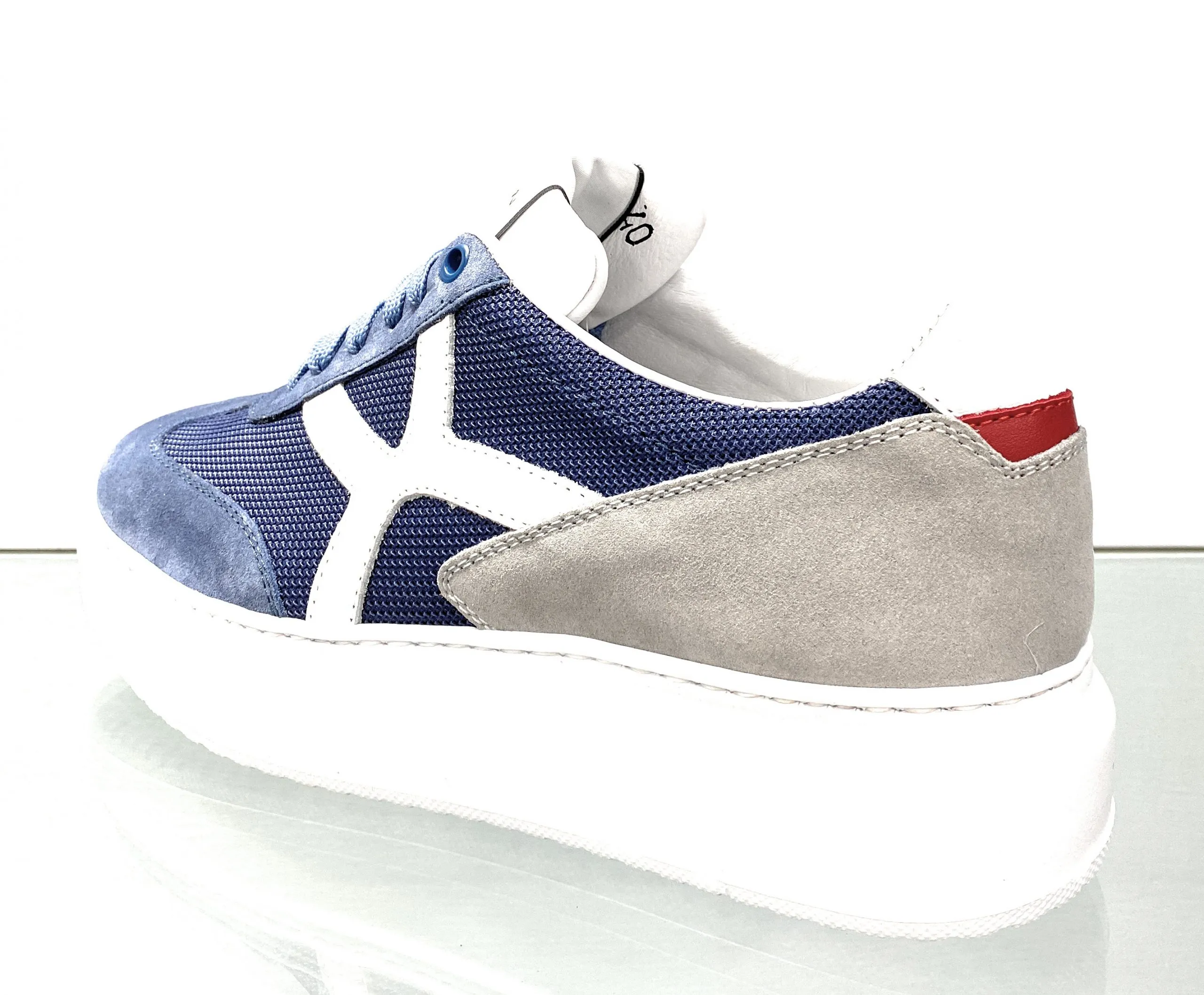 exton sneakers uomo blu articolo 951