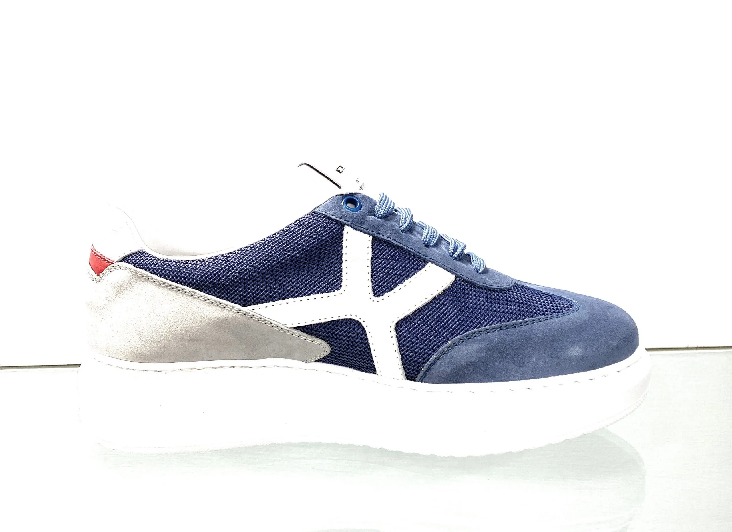 exton sneakers uomo blu articolo 951