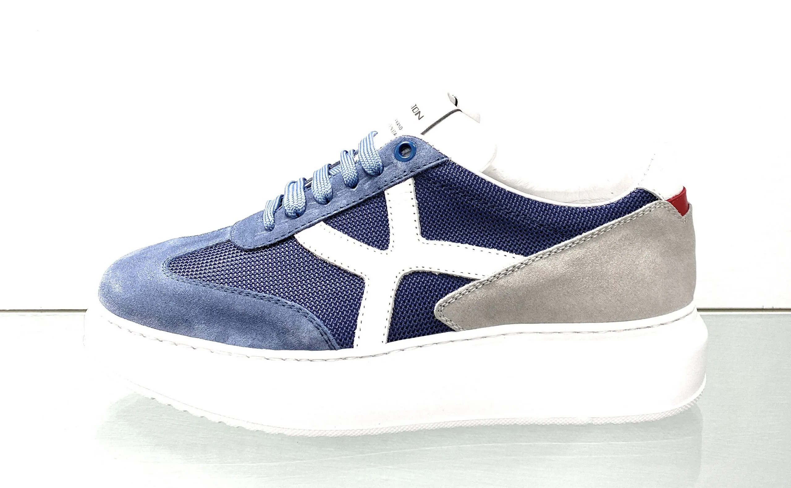 exton sneakers uomo blu articolo 951