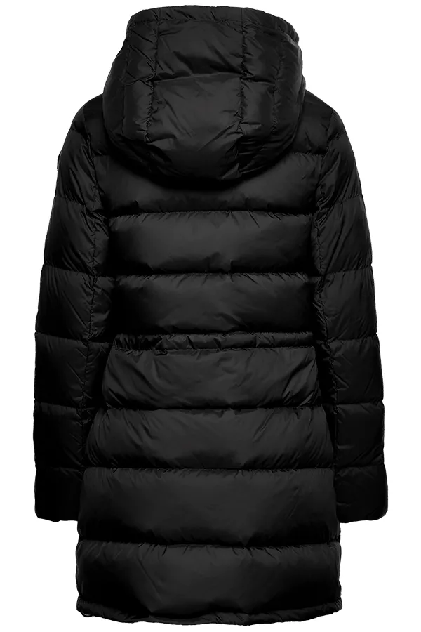 GANT Women Long Jacket Down Puffer Black