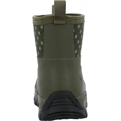 Georgia Men's GBR 8 WP Mid Rubber Work Boot - Dark Green - GB00631