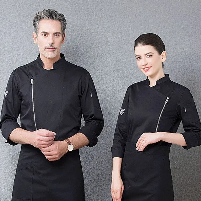 HEAD CHEF JACKET UNISEX LONG SLEEVE UNIFORM