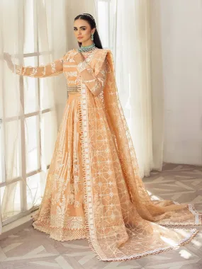 House of Nawab Gul Mira Luxury Formal Unstitched 3PC Suit 04-MESHKI