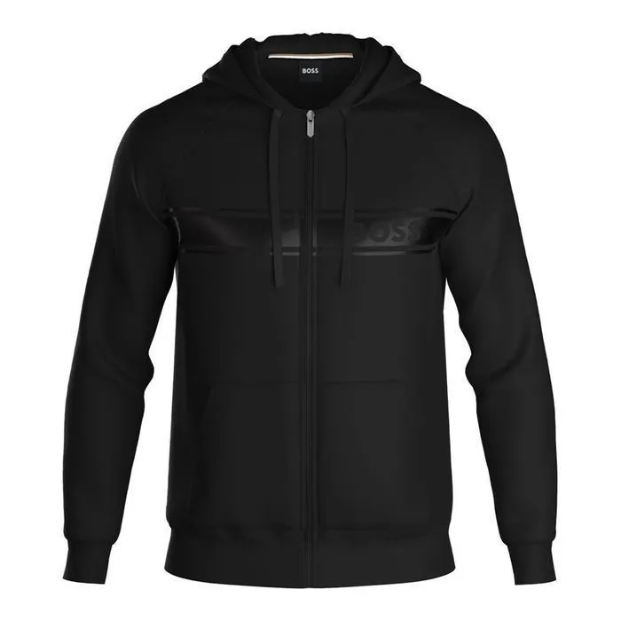 Hugo Boss  |Long Sleeves Plain Logo Hoodies