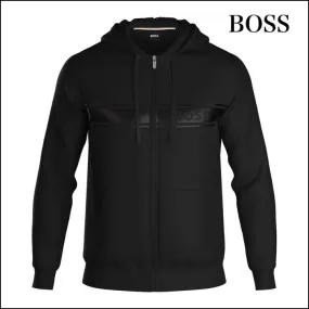 Hugo Boss  |Long Sleeves Plain Logo Hoodies