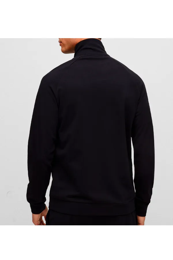 Hugo Boss Zip Jacket Line Logo Black