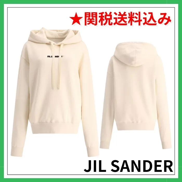 Jil Sander  |Cotton Logo Hoodies & Sweatshirts