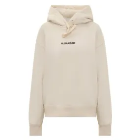 Jil Sander  |Long Sleeves Cotton Logo Hoodies & Sweatshirts