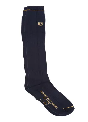 Long Boot Socks                             Navy