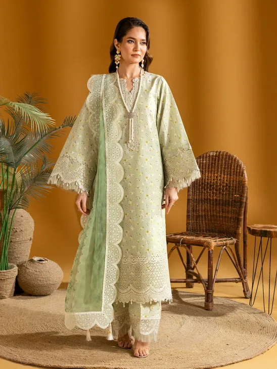 Maahi by Alizeh Fashion Embroidered Lawn Unstitched 3Pc Suit D-04 ZIVA