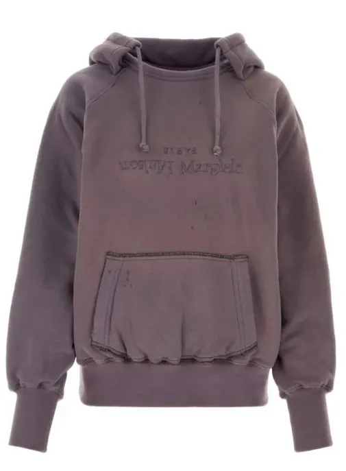 Maison Margiela  |Long Sleeves Logo Hoodies & Sweatshirts