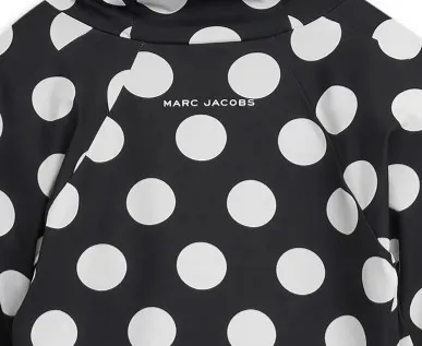 MARC JACOBS  |Dots Long Sleeves Logo Hoodies & Sweatshirts