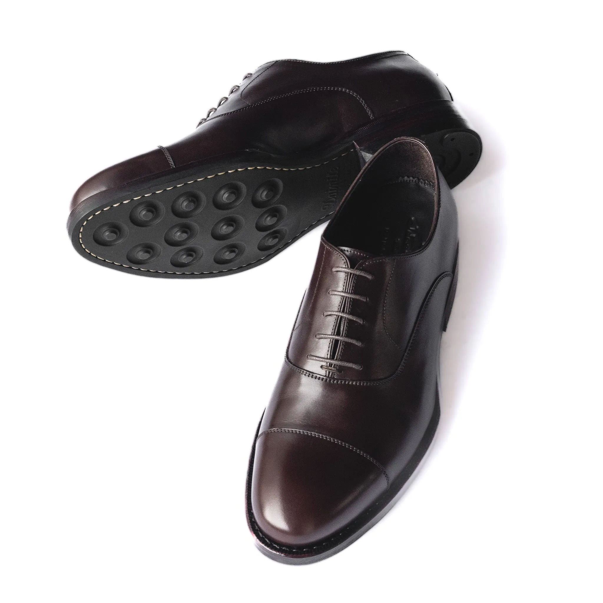 Men's Oxford Cap Toe / Dark Brown 98655